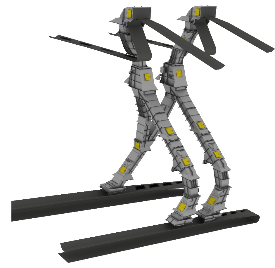 Retractable Tripper Transfer system