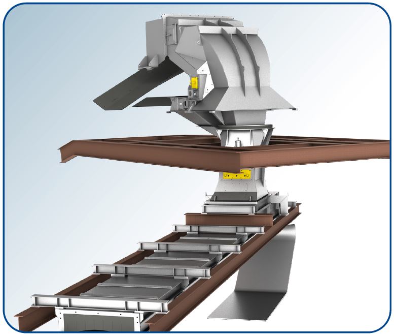 Variable Speed and Capacity Ship loading