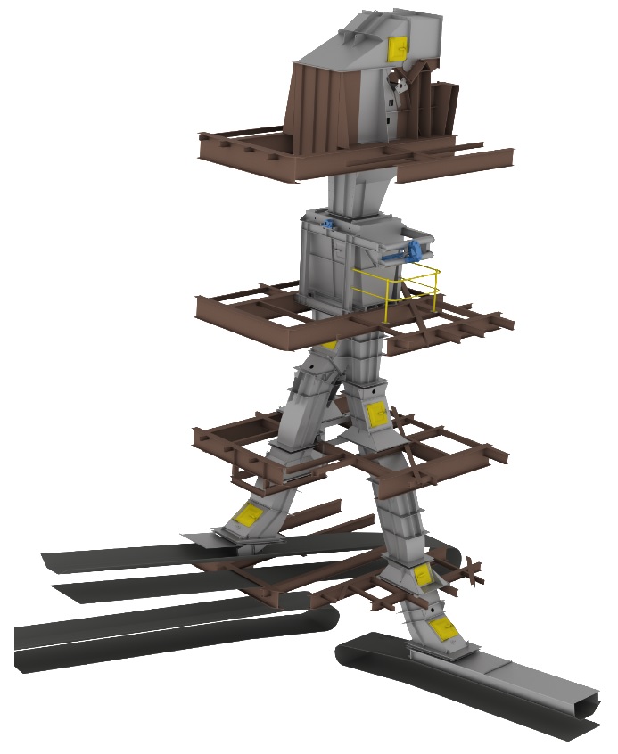 Transfer chute system